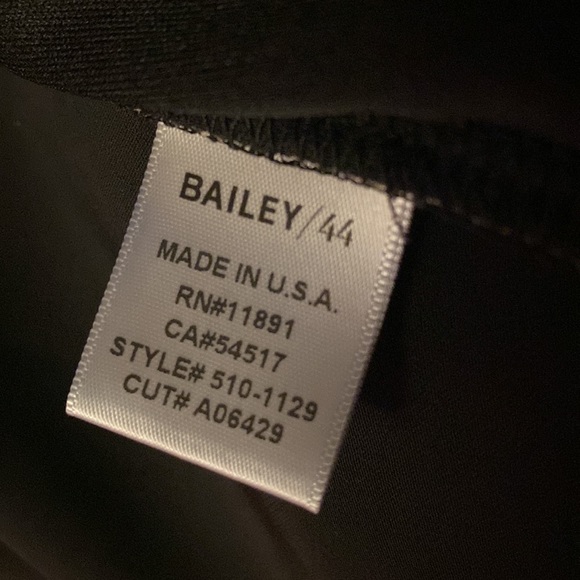 Bailey 44 Cocktail Evening Black with Embellishments Dress Size M” - Picture 6 of 7